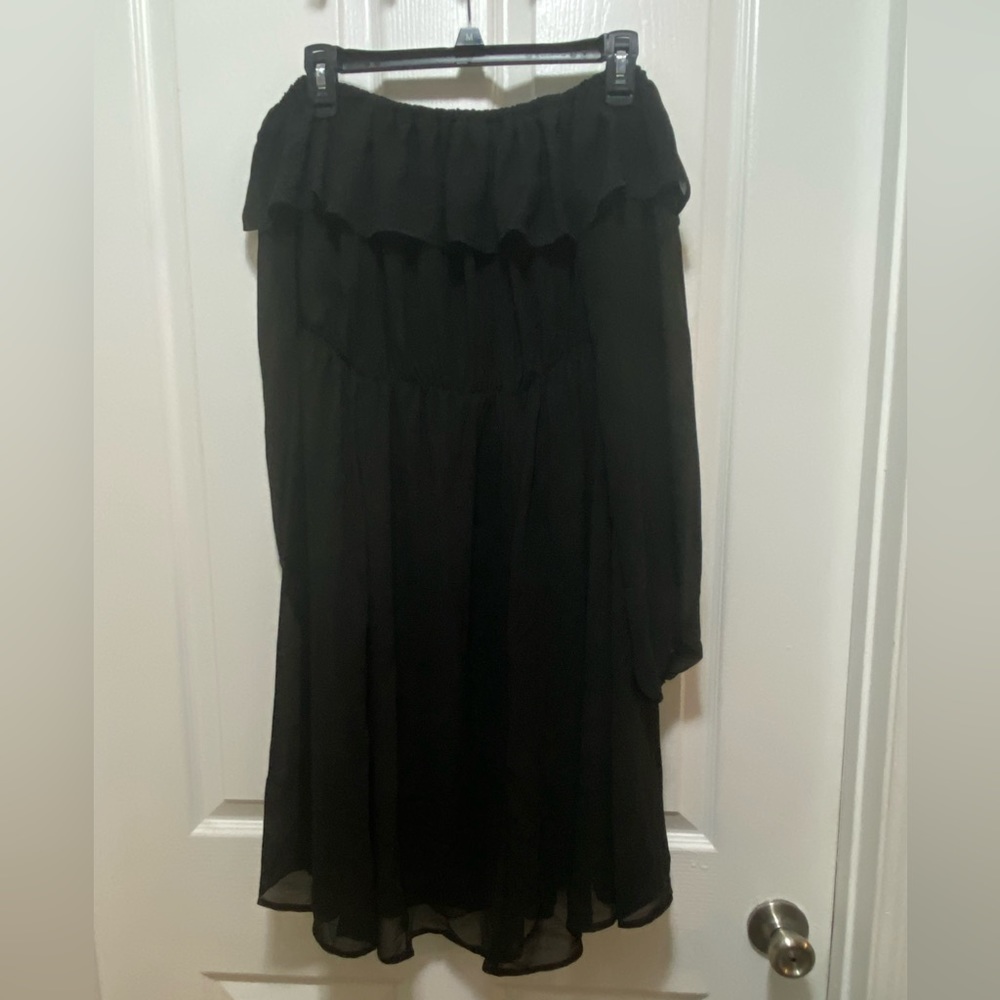 Torrid block off the shoulder dress